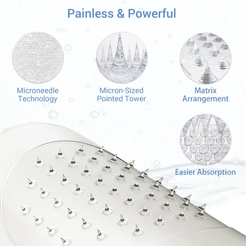 1Pair Acid Microneedle Eye Pat - đánh giá và giá Microneedle Patch Eye