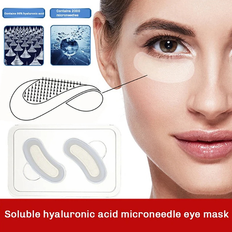 1Pair Acid Microneedle Eye Pat - đánh giá và giá Microneedle Patch Eye