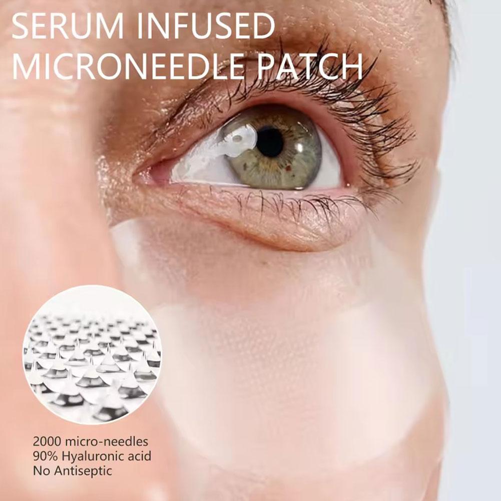 1/3Pairs Microneedle Soluble E - đánh giá và giá Microneedle Patch Eye