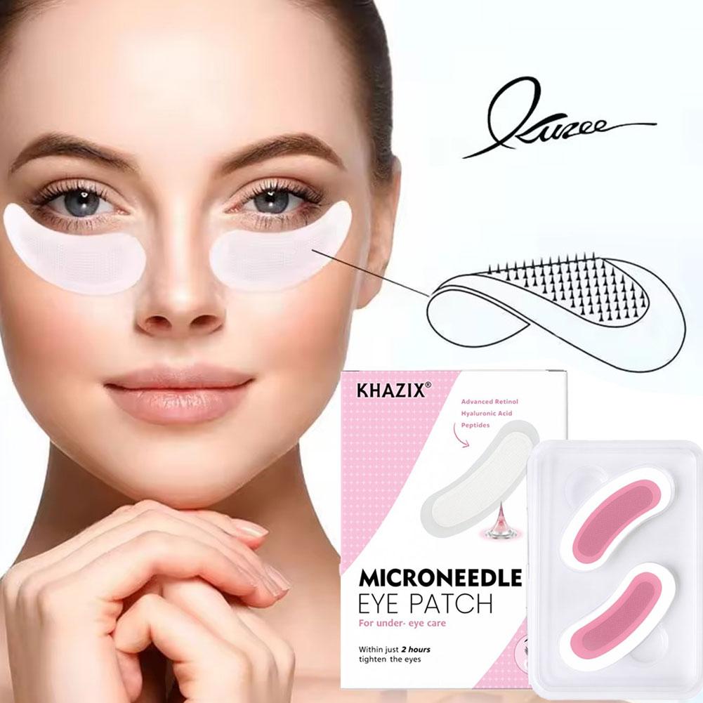 1/3Pairs Microneedle Soluble E - đánh giá và giá Microneedle Patch Eye