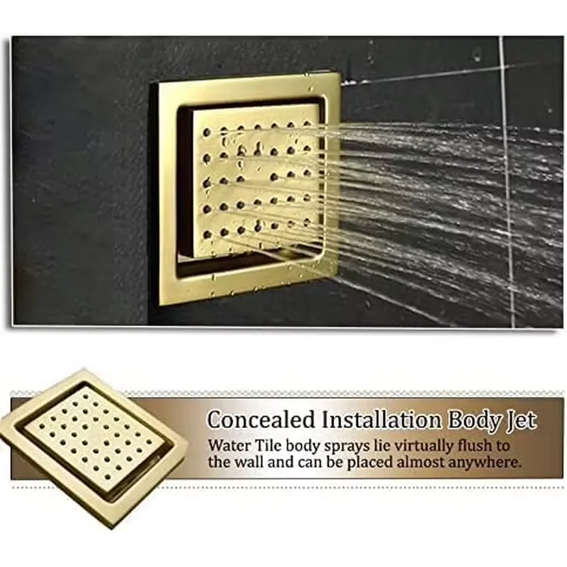 Smart LED Shower Set Bathroom  - đánh giá và giá Spa & Wellness Dr Roy Sothers