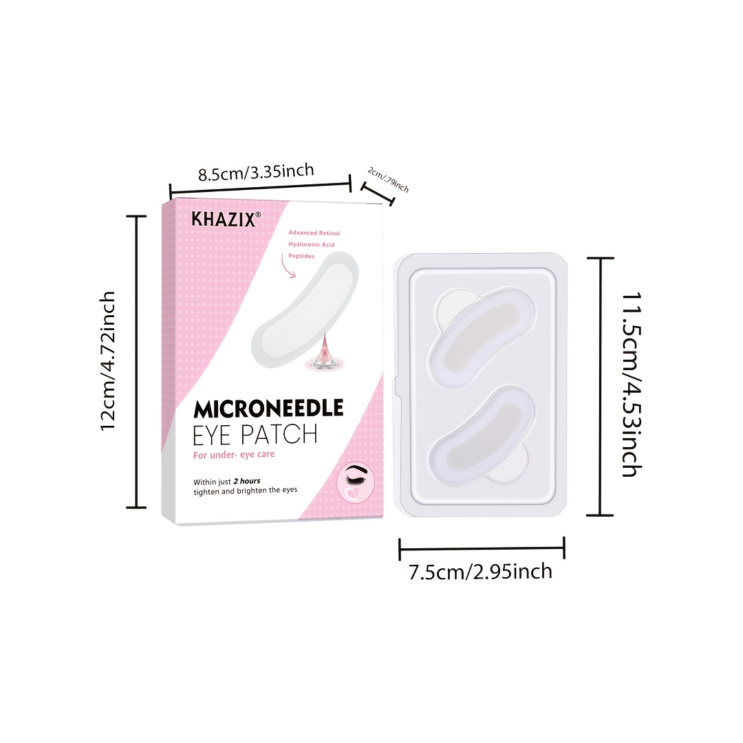2PCS Retinol microneedle eye p - đánh giá và giá Microneedle Patch Eye