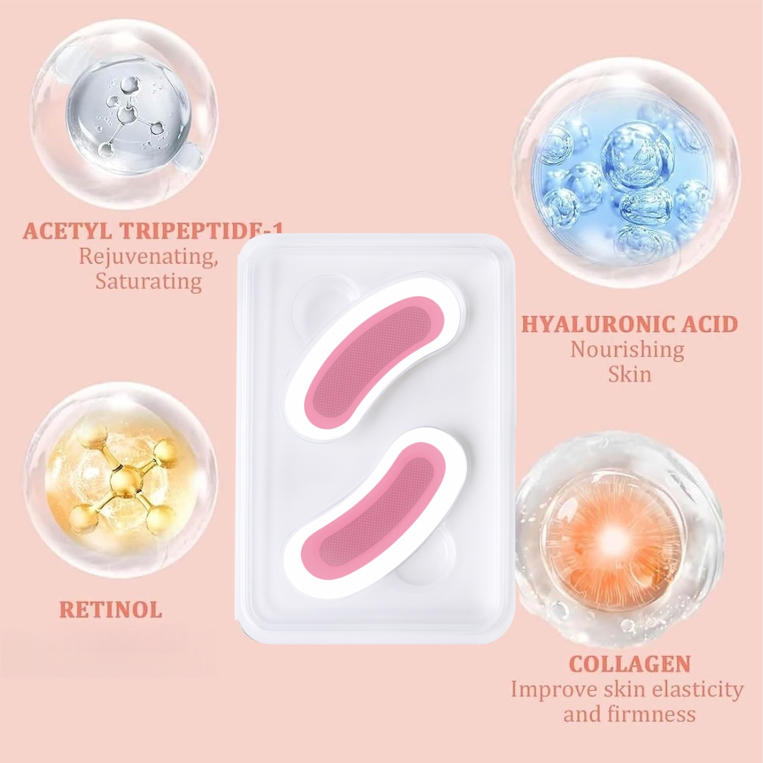 2PCS Retinol microneedle eye p - đánh giá và giá Microneedle Patch Eye