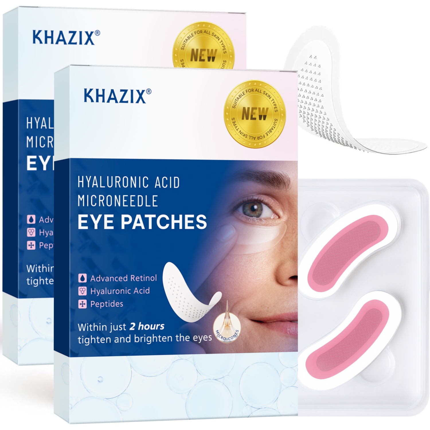 Retinol Microneedle Eye Patche - đánh giá và giá Microneedle Patch Eye