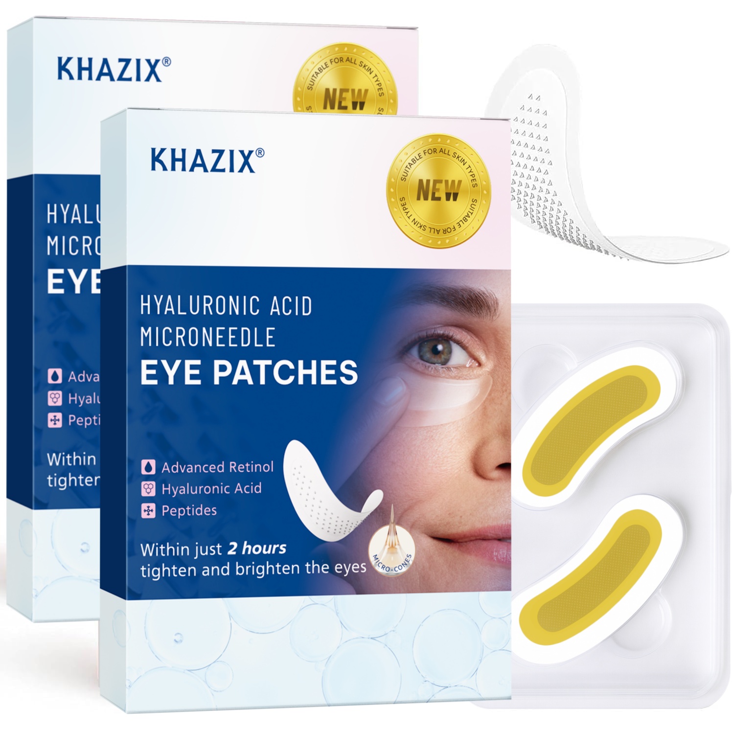 Retinol Microneedle Eye Patche - đánh giá và giá Microneedle Patch Eye
