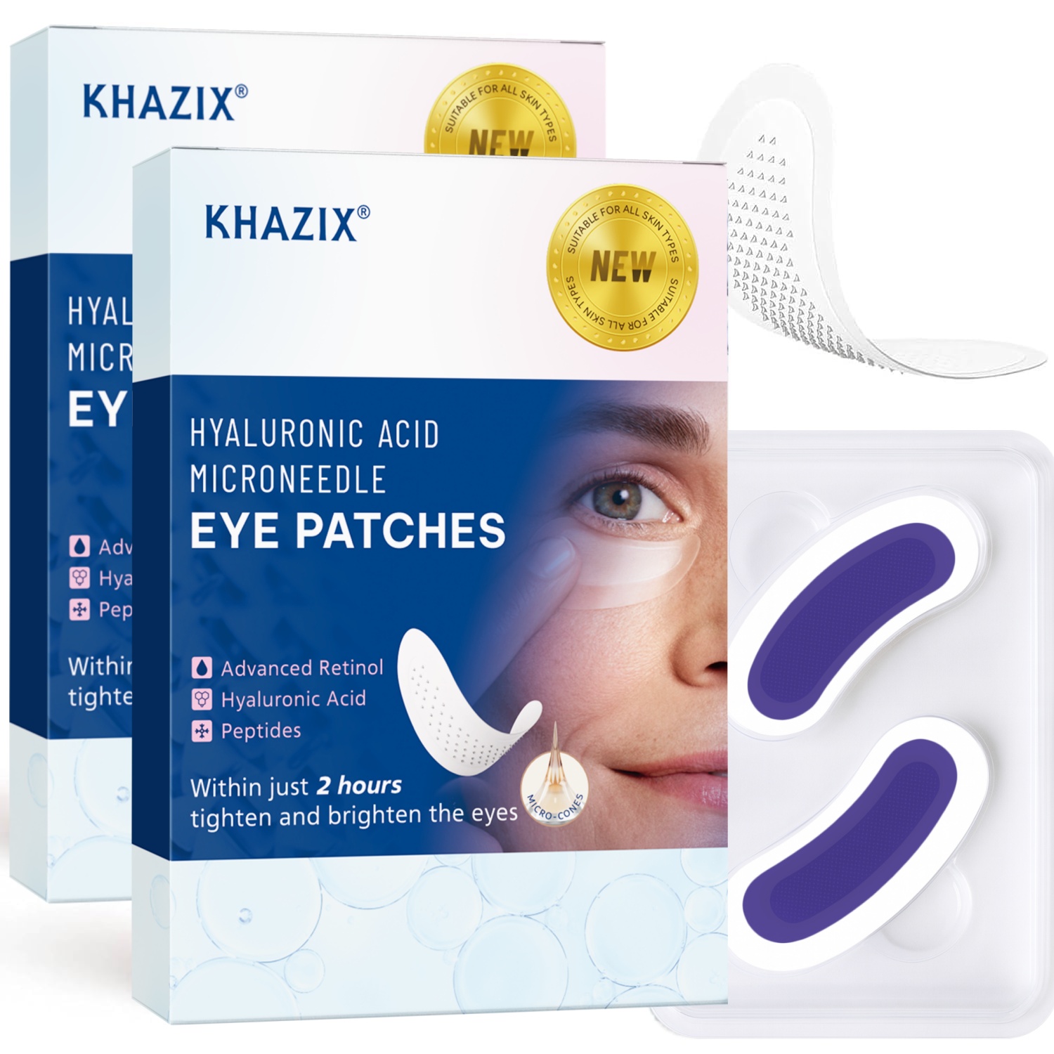 Retinol Microneedle Eye Patche - đánh giá và giá Microneedle Patch Eye