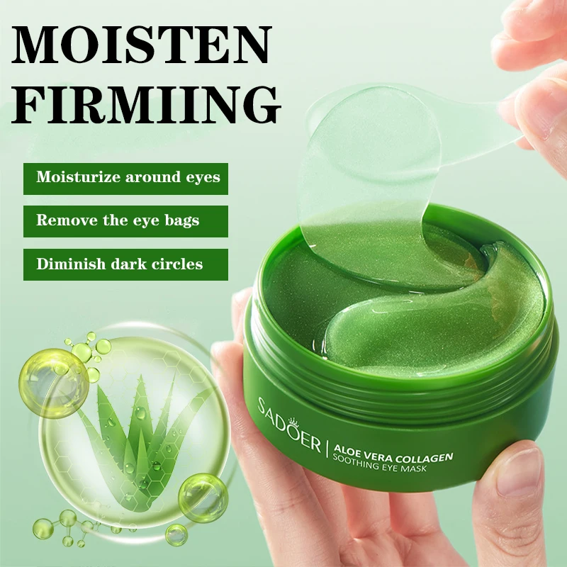 60pcs Aloe Vera Collagen Eye M - đánh giá và giá Microneedle Patch Eye