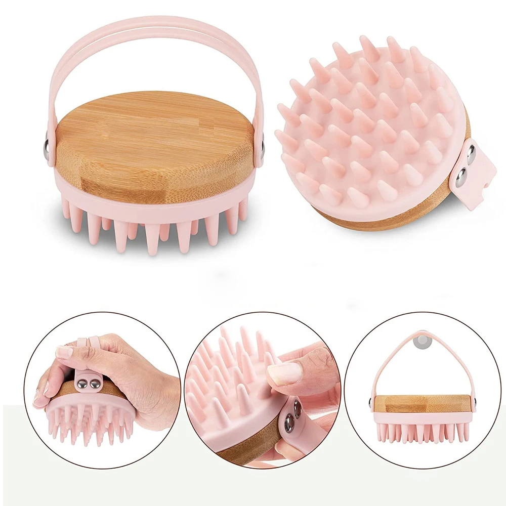 New Scalp Massager Shampoo Bru - đánh giá và giá Dry Brush Body