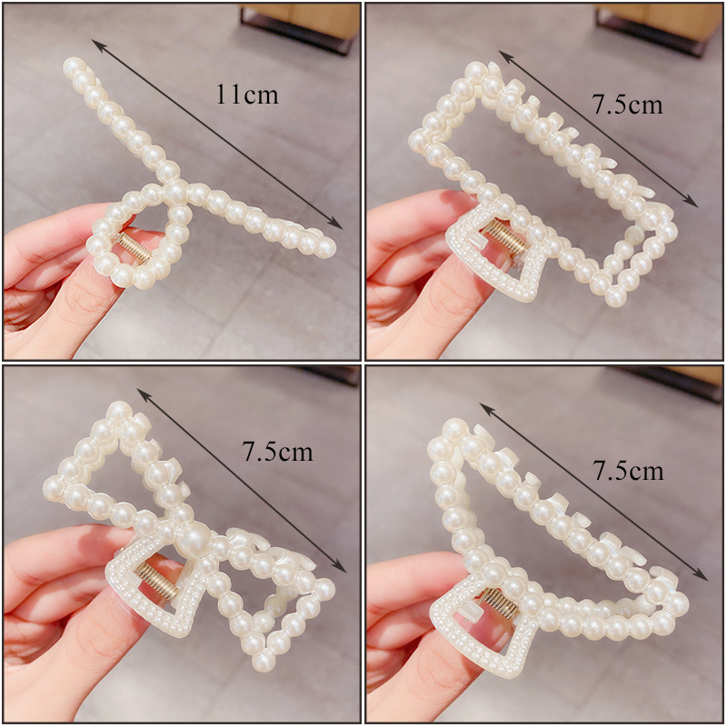 Pearl Claw Clips Crab Geometri - đánh giá và giá Hair Spa Wellness