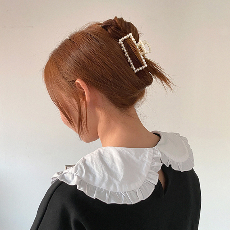 Pearl Claw Clips Crab Geometri - đánh giá và giá Hair Spa Wellness