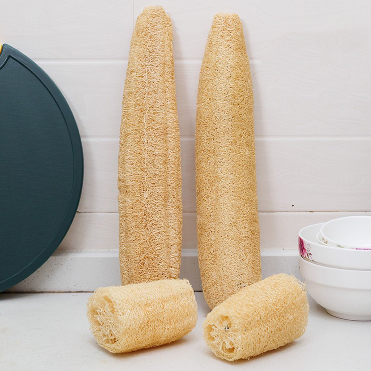 1pcs Natural Loofah Sponge Mul - đánh giá và giá Body Loofah Natural