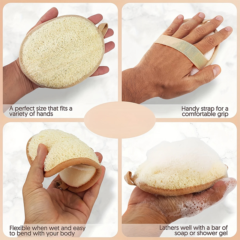 Natural Loofah Body Scrubber B - đánh giá và giá Body Loofah Natural