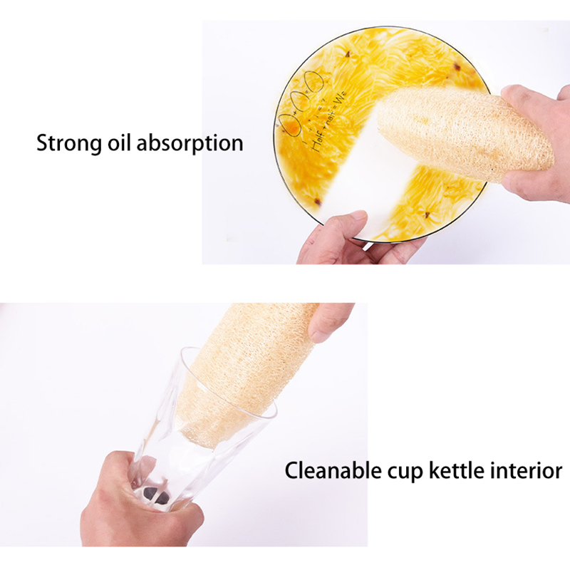 Natural Loofah Sponge For Dish - đánh giá và giá Body Loofah Natural