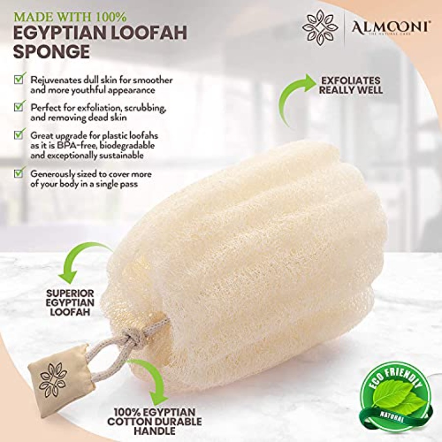 Natural Loofah Exfoliating Bod - đánh giá và giá Body Loofah Natural