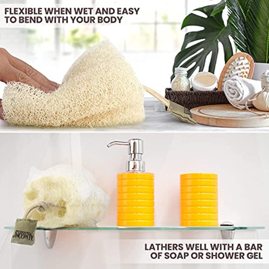 Natural Loofah Exfoliating Bod - đánh giá và giá Body Loofah Natural