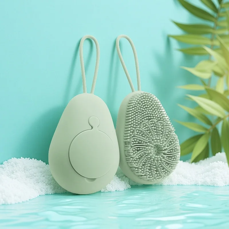 1pc Silicone Body Scrubber Exf - đánh giá và giá Dry Brush Body