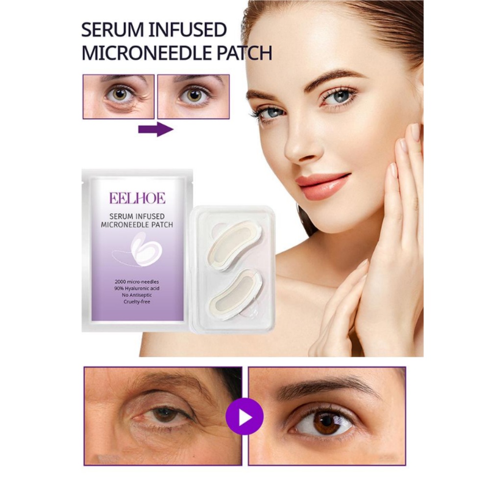 Micro-needle Eye Mask Patch, L - đánh giá và giá Microneedle Patch Eye
