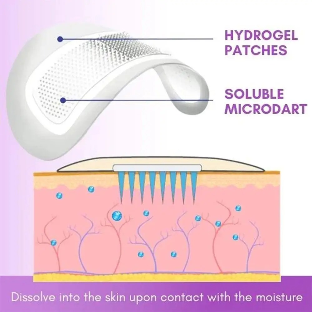 1 Pair Micro-needle Eye Patch  - đánh giá và giá Microneedle Patch Eye