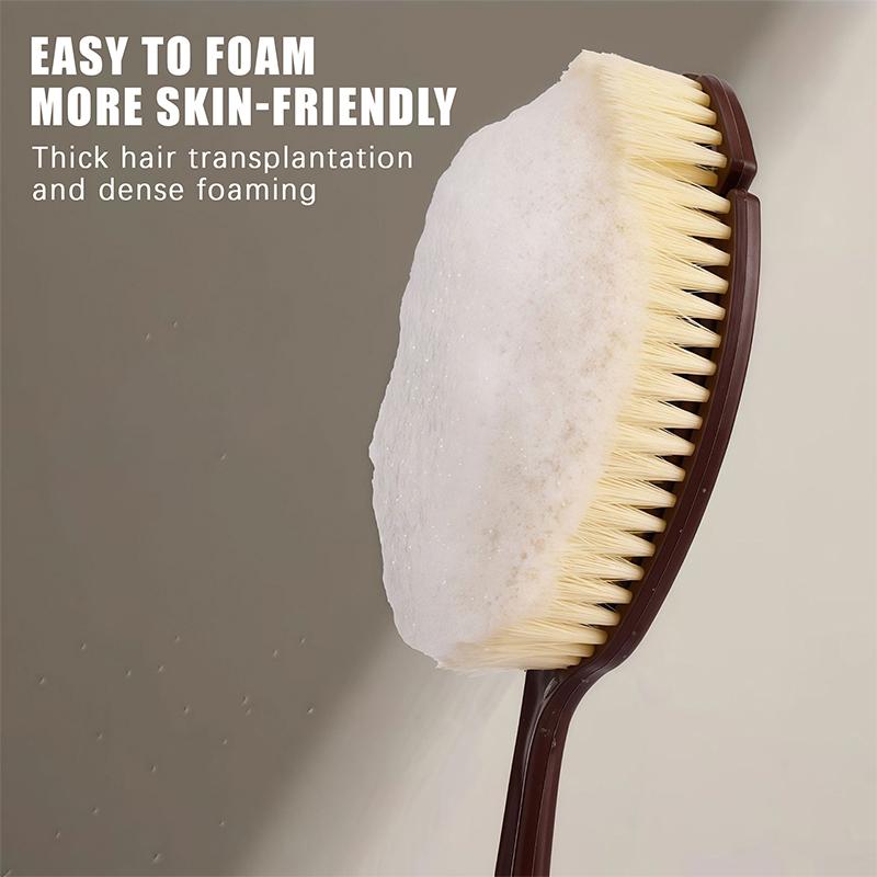 Body Massage Brush 2 In 1 Long - đánh giá và giá Dry Brush Body