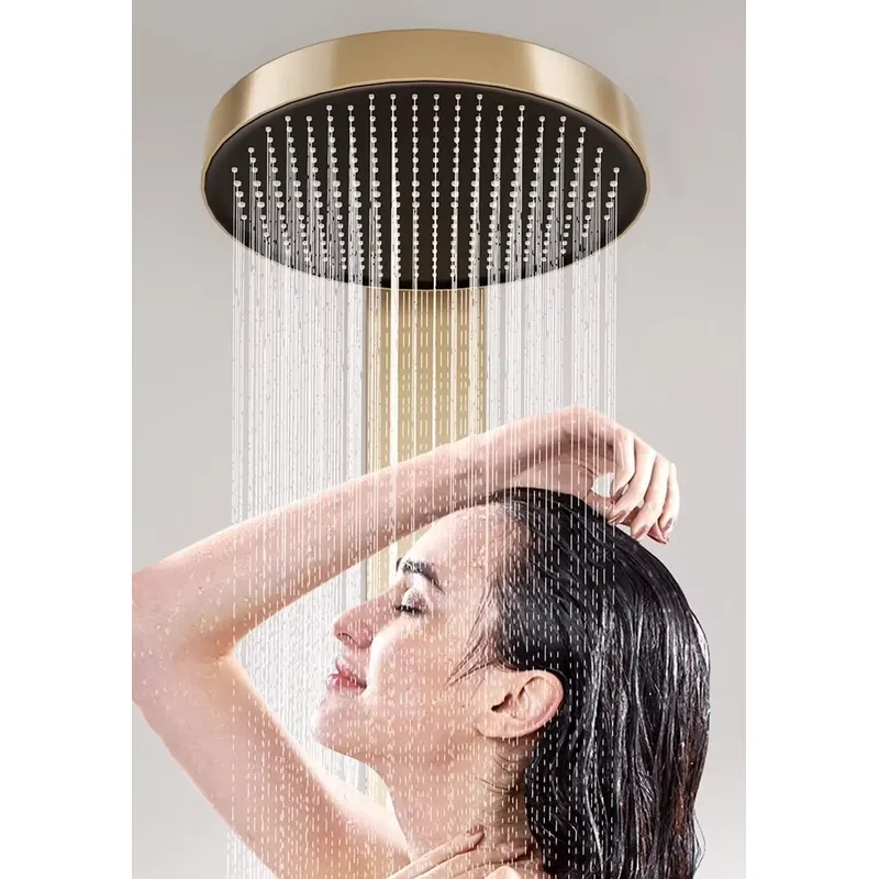 Brass Rainfall Shower Panel Se - đánh giá và giá Spa & Wellness Dr Roy Sothers