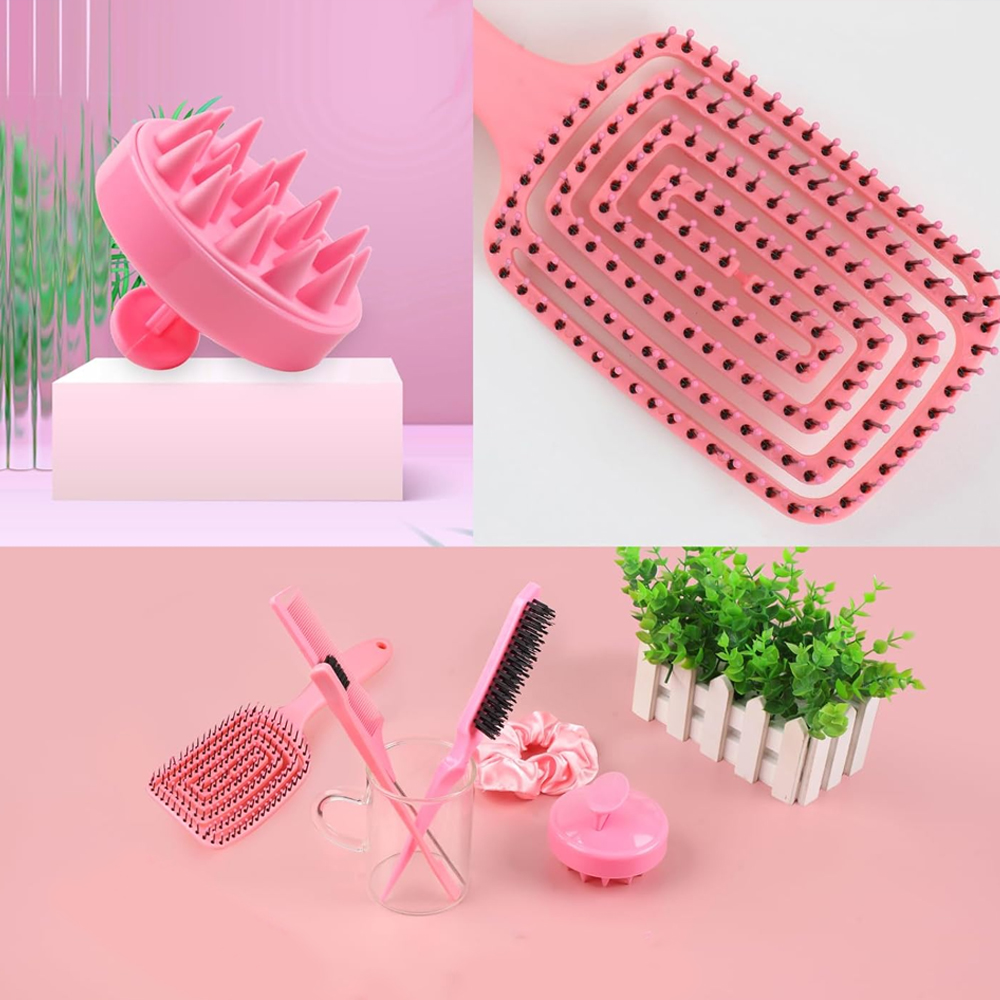 11 pcs Hair Brush Set, Detangl - đánh giá và giá Dry Brush Body